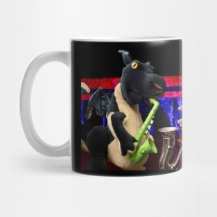 Saxophone Playing Mug